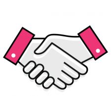 Icon--Handshake--Pink
